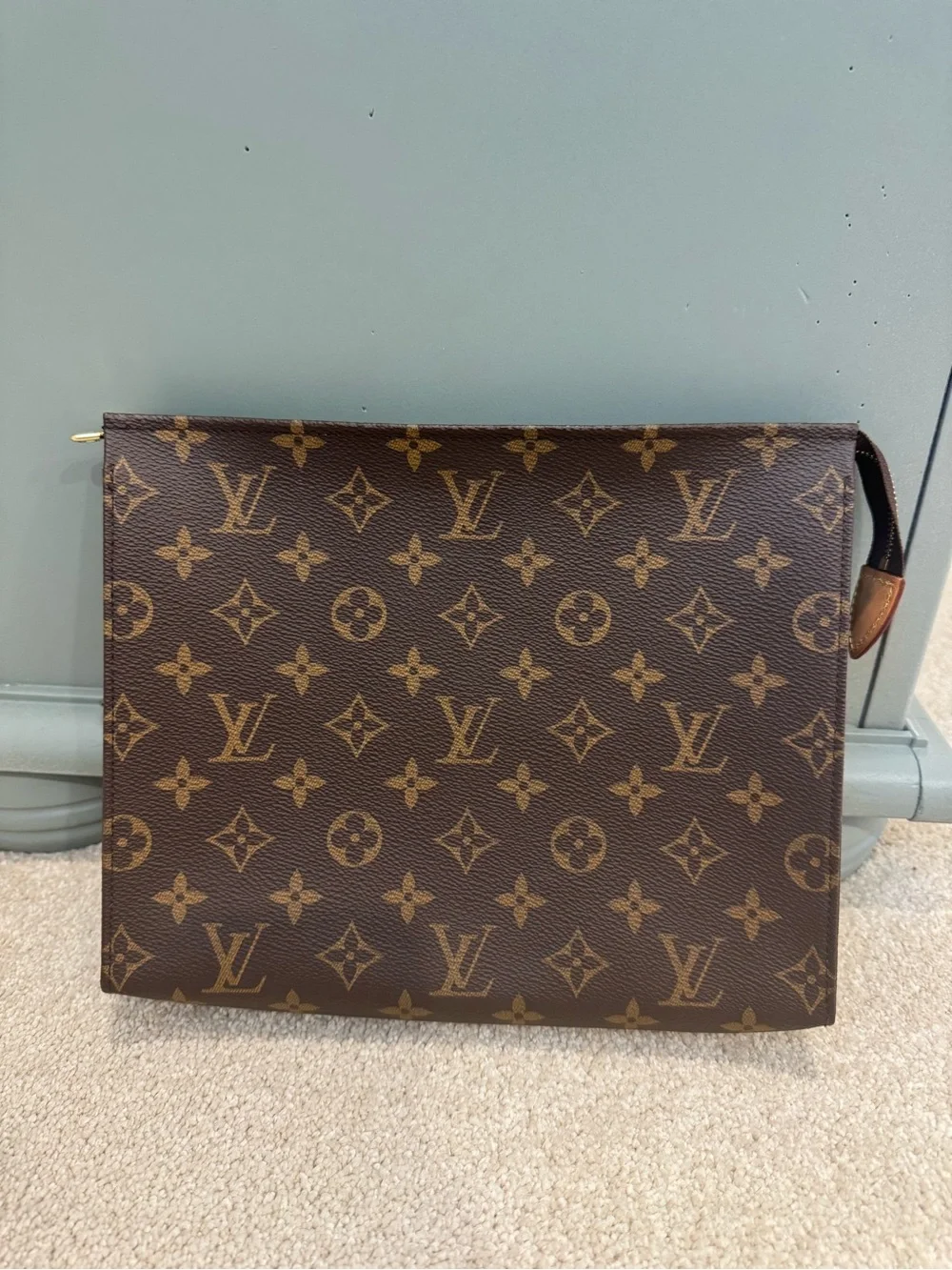 Louis Vuitton Brown Toiletry Pouch 26
